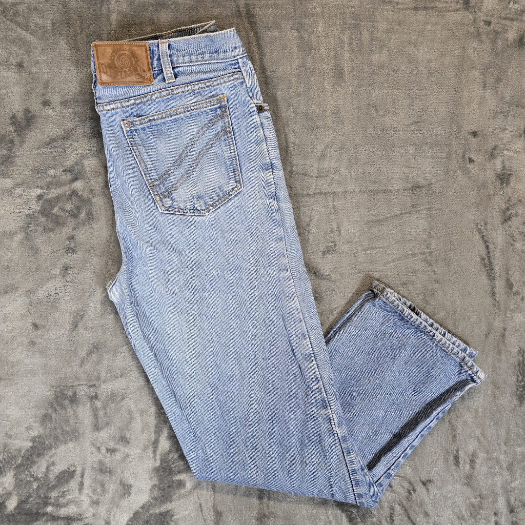 Vintage Stash Blue Jeans Denim Size 34x30 Fits 32x30